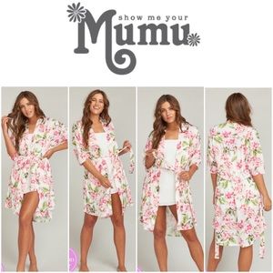 Show Me Your MuMu BRIE ROBE ~ GARDEN OF BLOOMS